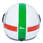 کلاه کاسکت بیون مدل B-110 Face White Green - تصویر 5