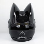 کلاه کاسکت خرگوشی نیترنیوس مدل FF-319 Black shine - تصویر 5