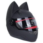 کلاه کاسکت خرگوشی نیترنیوس مدل FF-319 Black Mat - تصویر 3