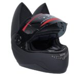 کلاه کاسکت خرگوشی نیترنیوس مدل FF-319 Black Mat - تصویر 4