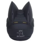 کلاه کاسکت خرگوشی نیترنیوس مدل FF-319 Black Mat - تصویر 5