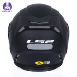 کلاه کاسکت فک متحرک ال اس تو مدل LS2 FF345 رنگ مشکی مات - تصویر 6