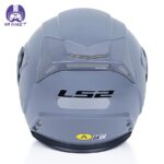 کلاه کاسکت فک متحرک ال اس تو مدل LS2 FF345 رنگ طوسی براق - تصویر 5