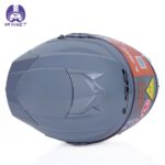 کلاه کاسکت فک متحرک ال اس تو مدل LS2 FF345 رنگ طوسی براق - تصویر 6