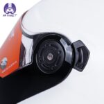 کلاه کاسکت فک متحرک ال اس تو مدل LS2 FF345 رنگ سفید نارنجی براق - تصویر 7