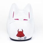کلاه کاسکت خرگوشی اچ ان جی مدل HNJ 902 White shine - تصویر 6