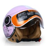 کلاه کاسکت بیون مدل B-110 Face Pink - تصویر 3