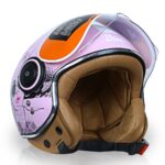 کلاه کاسکت بیون مدل B-110 Face Pink - تصویر 4