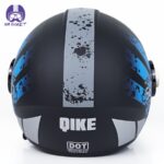 کلاه کاسکت فک جدا کایک مدل OP01 Black Blue - تصویر 5