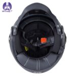 کلاه کاسکت فک جدا کایک مدل OP01 Black Blue - تصویر 9