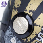 کلاه کاسکت فک جدا کایک مدل OP01 Black Gold - تصویر 8