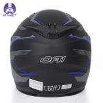 کلاه کاسکت بدون فک دی ای وان ۴۰3 F-1 آبی - تصویر 5