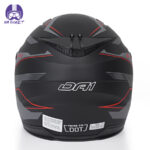 کلاه کاسکت بدون فک دی ای وان ۴۰3 F-1 نارنجی - تصویر 5