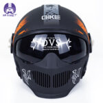 کلاه کاسکت فک جدا کایک مدل OP01 Black ORG - تصویر 2
