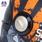 کلاه کاسکت فک جدا کایک مدل OP01 Black ORG - تصویر 7