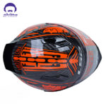 کلاه کاسکت ال اس تو FF801 Scorpion Black Red - تصویر 7