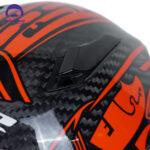 کلاه کاسکت ال اس تو FF801 Scorpion Black Red - تصویر 8