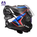 کلاه کاسکت ال اس تو مدل FF901 ADVANT X C Future White Blue - تصویر 5