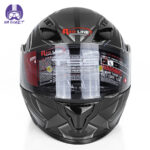 کلاه کاسکت ردلاین مدل 939 طرح Gray Time به همراه هندزفری بلوتوثی و کیف حمل و پد گردن مجموعه 4 عددی - تصویر 3