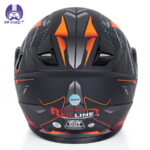کلاه کاسکت ردلاین مدل 939 طرح Red Time به همراه هندزفری بلوتوثی و کیف حمل و پد گردن مجموعه 4 عددی - تصویر 6