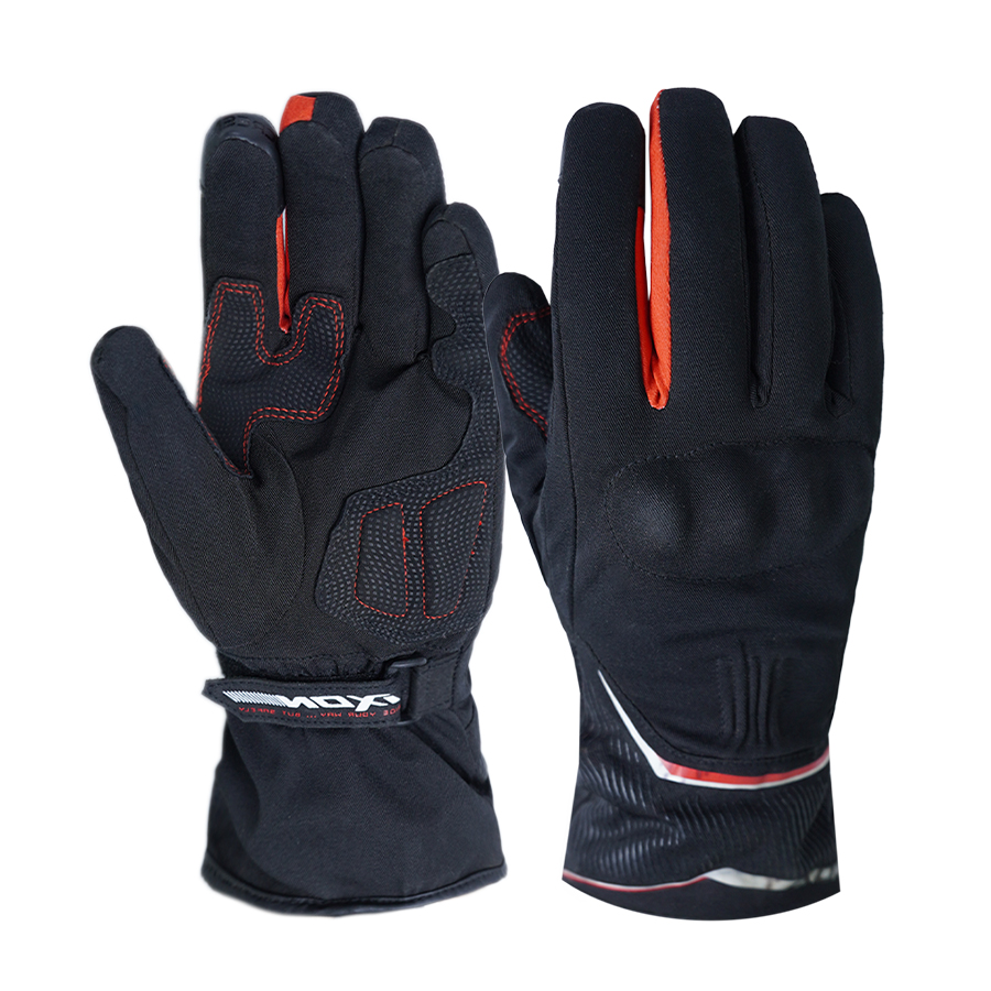 دستکش موتورسواری IXON رنگ مشکی قرمز