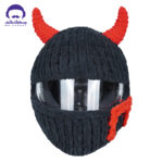 کلاه کاسکت پی مدل NOFACE EVIL BL - تصویر 3