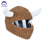 کلاه کاسکت پی مدل NOFACE cow Bro - تصویر 4
