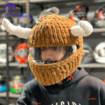 کلاه کاسکت پی مدل NOFACE cow Bro - تصویر 2