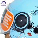 کلاه کاسکت بیون مدل B-110 Face Blue - تصویر 6