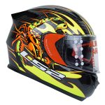 کلاه کاسکت ال اس تو FF801 Scorpion Black Yellow