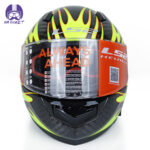 کلاه کاسکت ال اس تو FF801 Scorpion Black Yellow - تصویر 2
