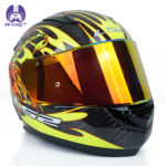 کلاه کاسکت ال اس تو FF801 Scorpion Black Yellow - تصویر 4