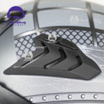کلاه کاسکت فک جدا برند راپیدو 890 مدل اسکورپین طرح Shark - تصویر 10