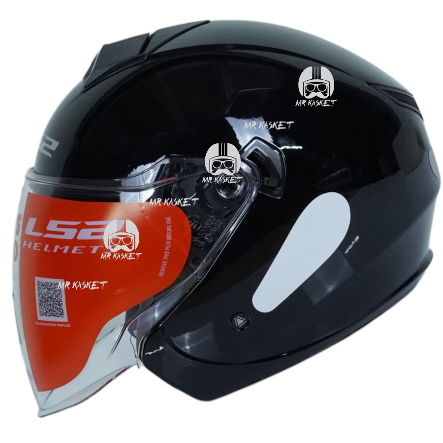 کلاه کاسکت ال اس تو مدل OF573 Twister II Flix مشکی پیانویی 1 کلاه کاسکت ال اس تو مدل OF573 Twister II Flix مشکی پیانویی