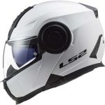 کلاه کاسکت فک متحرک ال اس تو مدلF902 Scope White