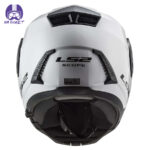کلاه کاسکت فک متحرک ال اس تو مدلF902 Scope White - تصویر 7