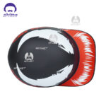 کلاه کاسکت مدل نیمه گپ کد 130 رنگ مشکی سفید قرمز طرح Venomمات - تصویر 4