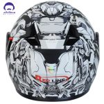 کلاه کاسکت فک محترک ردلاین 939 مدل Matt Black reborn - تصویر 5