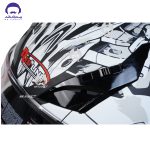 کلاه کاسکت فک محترک ردلاین 939 مدل Matt Black reborn - تصویر 7