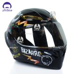 کلاه کاسکت فک متحرک کایک مدل Bizzarr - تصویر 4