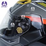 کلاه کاسکت فک متحرک کایک مدل Red Mecha - تصویر 7
