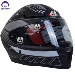 کلاه فک ثابت ردلاین مدل 942 رنگ matt black gray - تصویر 3