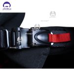 کلاه کاسکت فک متحرک بلوتوث دار ردلاین کد 960 مدل matt black grey warframe - تصویر 9