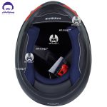 کلاه کاسکت خرگوشی نیترنیوس مدل FF-319 black purple - تصویر 8