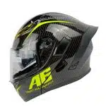 کلاه کاسکت فک متحرک کایک مدل 772 طرح carbon fashion A6