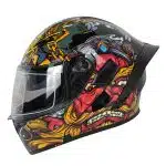 کلاه کاسکت فک متحرک کایک مدل 772 طرح Exorcist