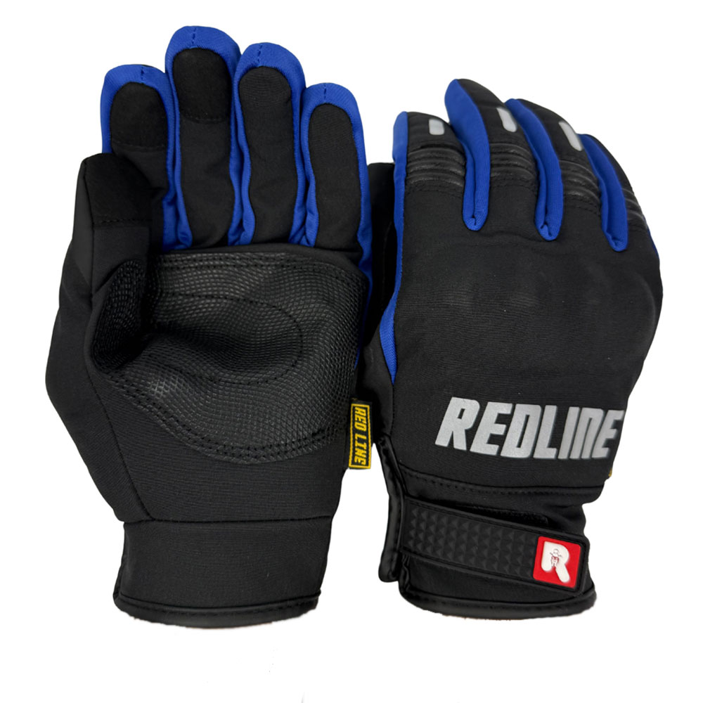 دستکش موتورسواری ردلاین مدل WP-RE410 رنگ آبی