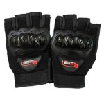 دستکش موتورسواری نیمه ردلاین مدل RE205 رنگ مشکی