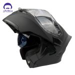 کلاه کاسکت فک متحرک کایک مدل 772 طرح black matt - تصویر 2