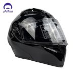 کلاه کاسکت فک متحرک کایک مدل 772 طرح black shine - تصویر 3
